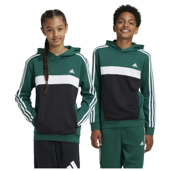 Adidas Παιδικό φούτερ Tiberio 3-Stripes Colorblock Fleece Hoodie
